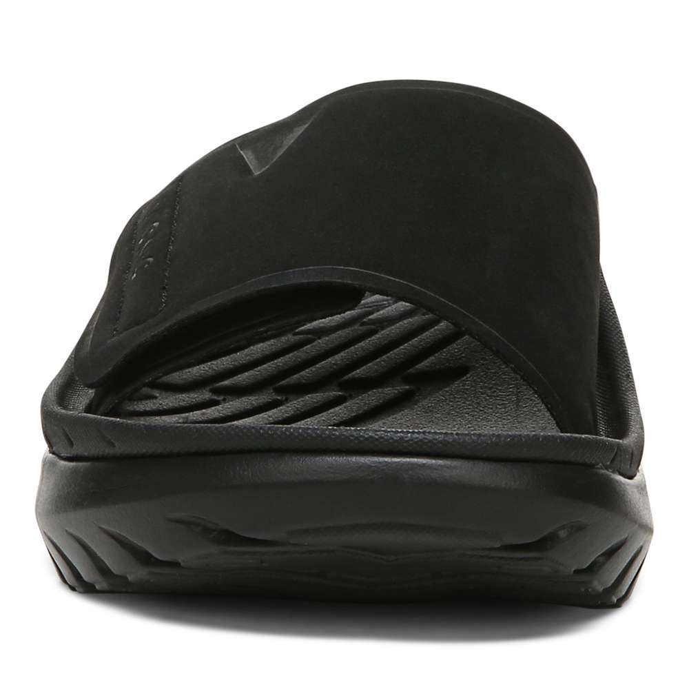 Rejuvenate Recovery Sandal - Black/Black