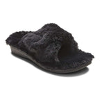 Relax Plush Slipper - Black