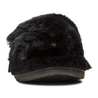 Relax Plush Slipper - Black