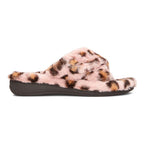 Relax Plush Slipper - Pink Leopard
