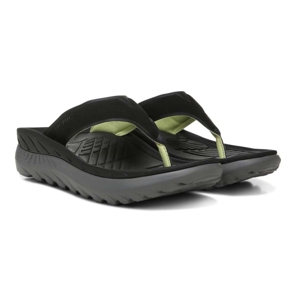 Restore Recovery Sandal - Black/Charcoal