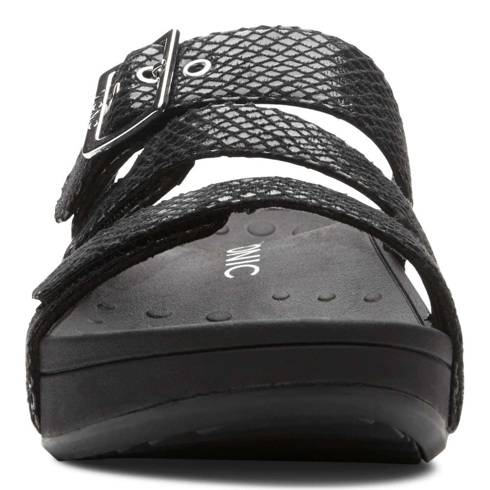 Rio Platform Sandal - Black Snake
