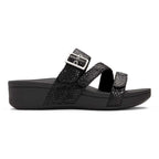 Rio Platform Sandal - Black Snake