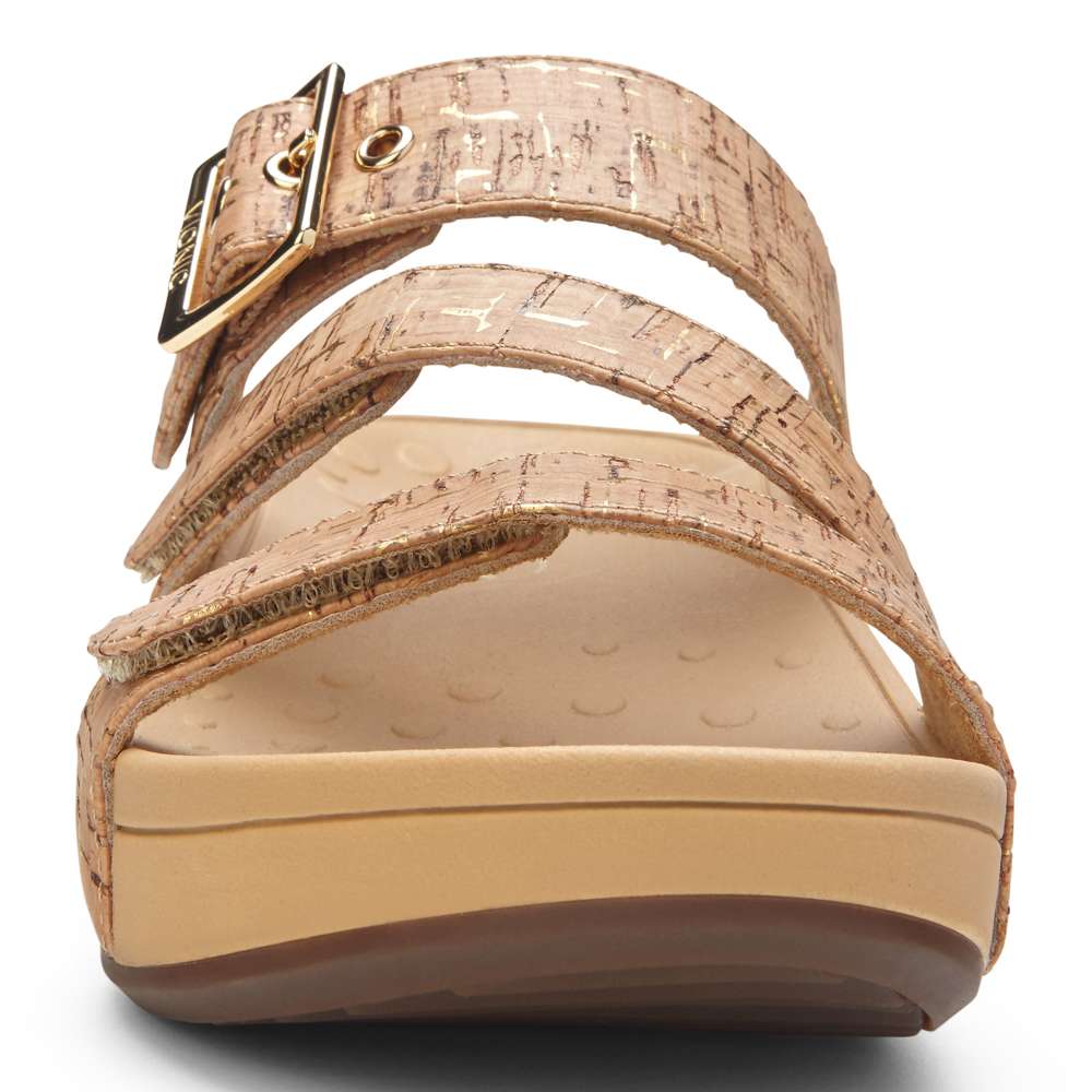 Rio Platform Sandal - Gold Cork