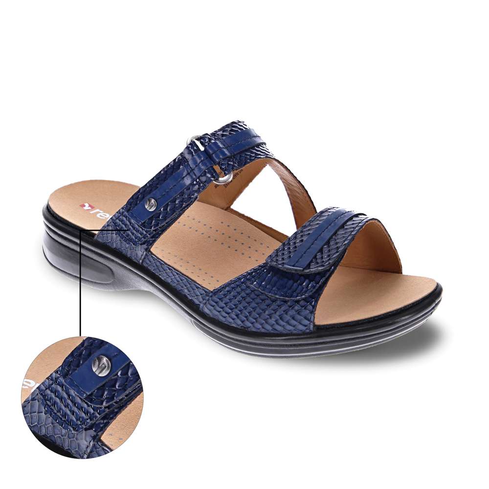 Rio Slide - Navy Snake