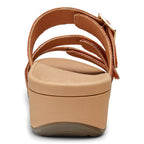 Rio Platform Sandal - Brown Woven