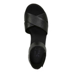Riviera Wedge Sandal - Black