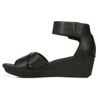 Riviera Wedge Sandal - Black