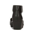 Riviera Wedge Sandal - Black