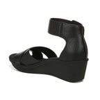 Riviera Wedge Sandal - Black