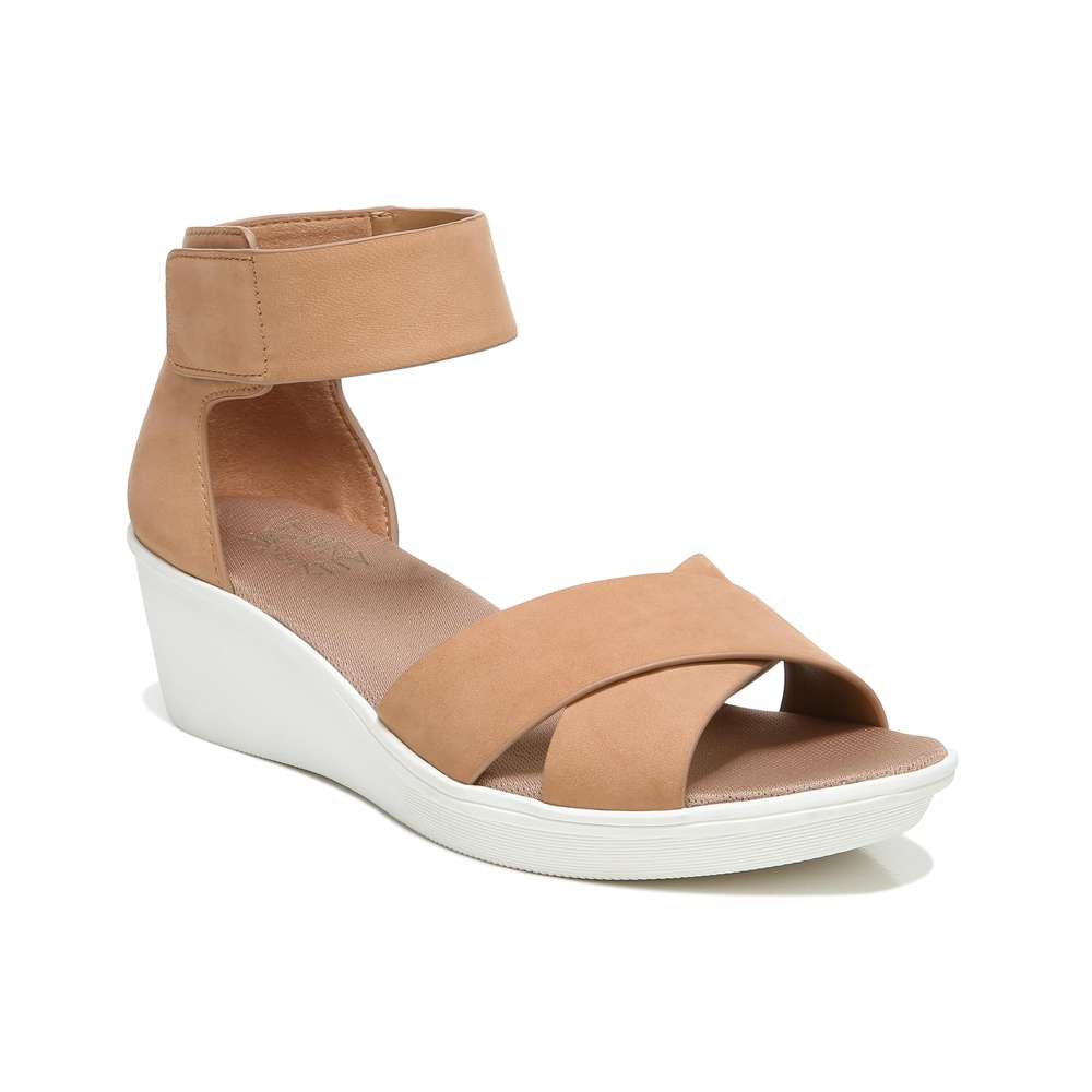 Riviera Wedge Sandal - Cookie Dough