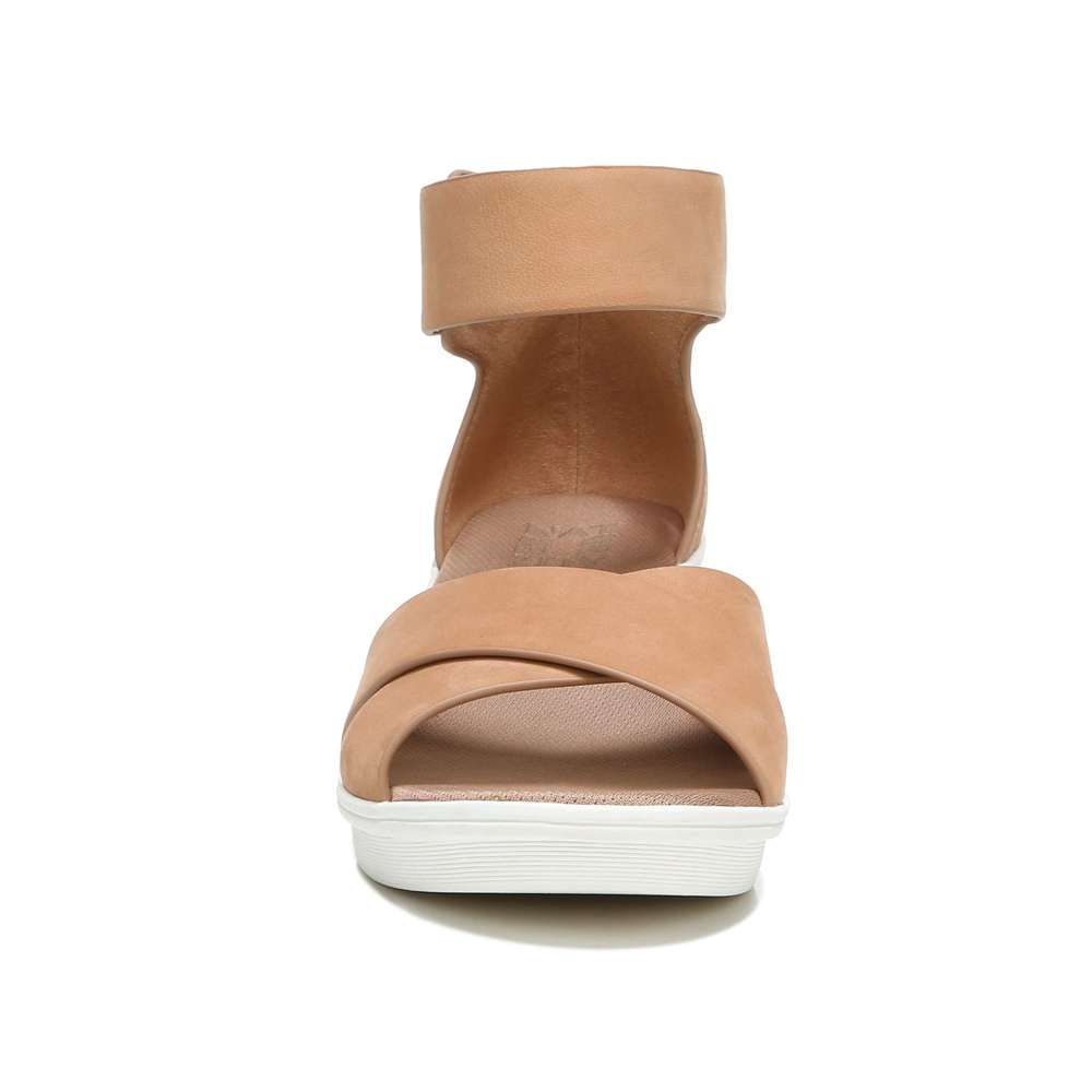 Riviera Wedge Sandal - Cookie Dough