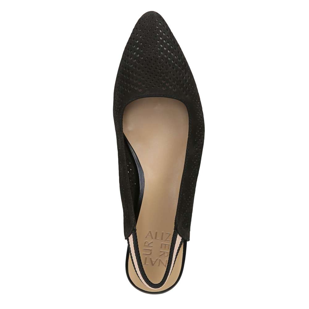 Rory 2 Slingback Flats - Black