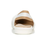 Rory 2 Slingback Flats - White