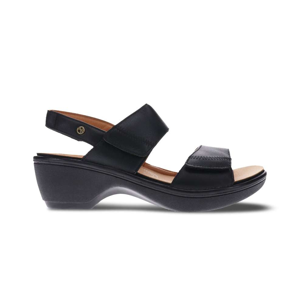 Rosario Wedge - Black French