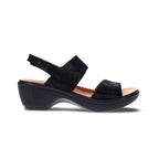 Rosario Wedge - Black Lizard