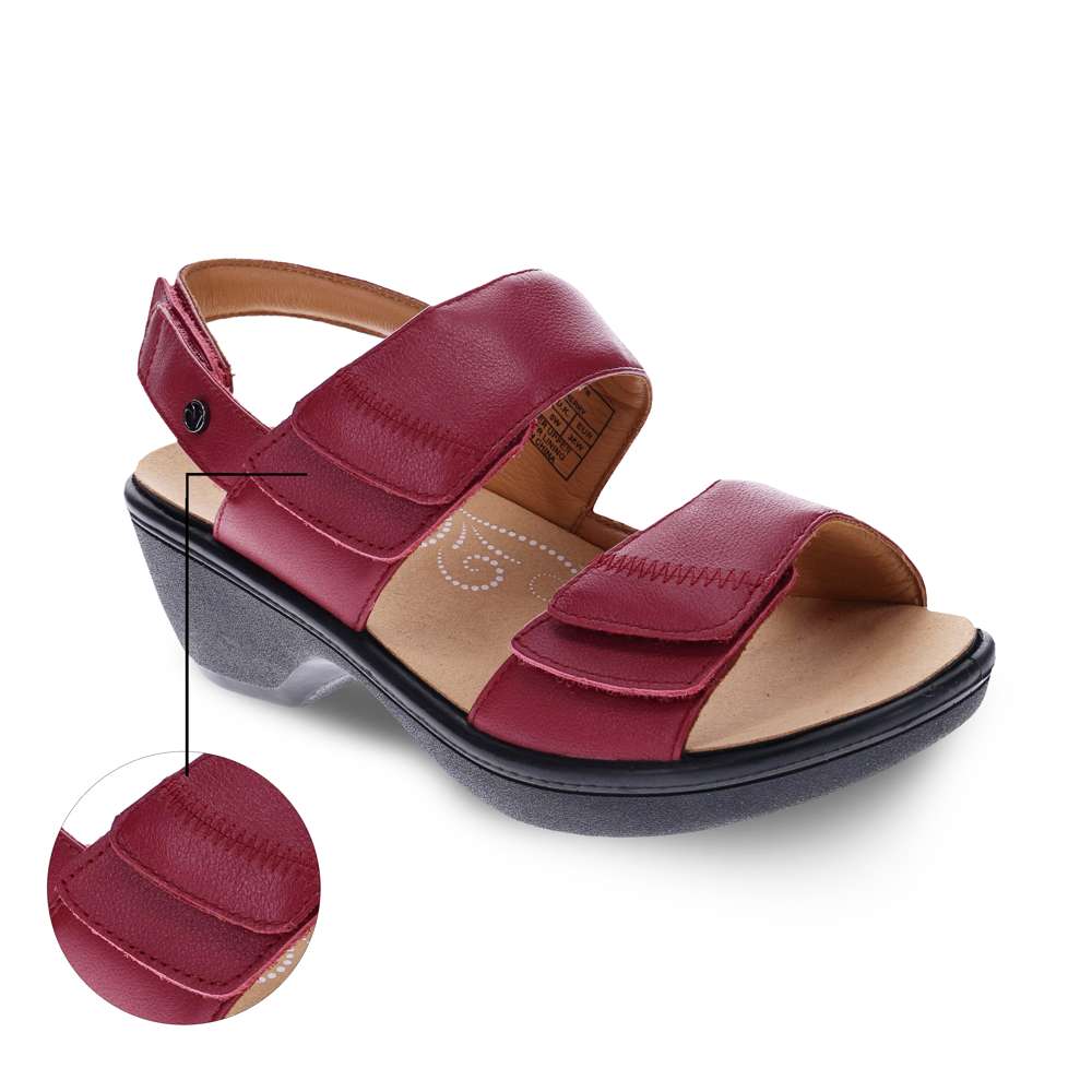 Rosario Wedge - Cherry