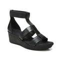 Rylan Wedge Sandal - Black