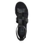 Rylan Wedge Sandal - Black