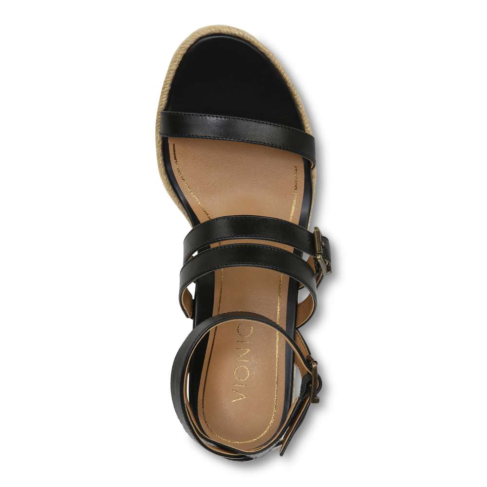 Sabina Wedge - Black