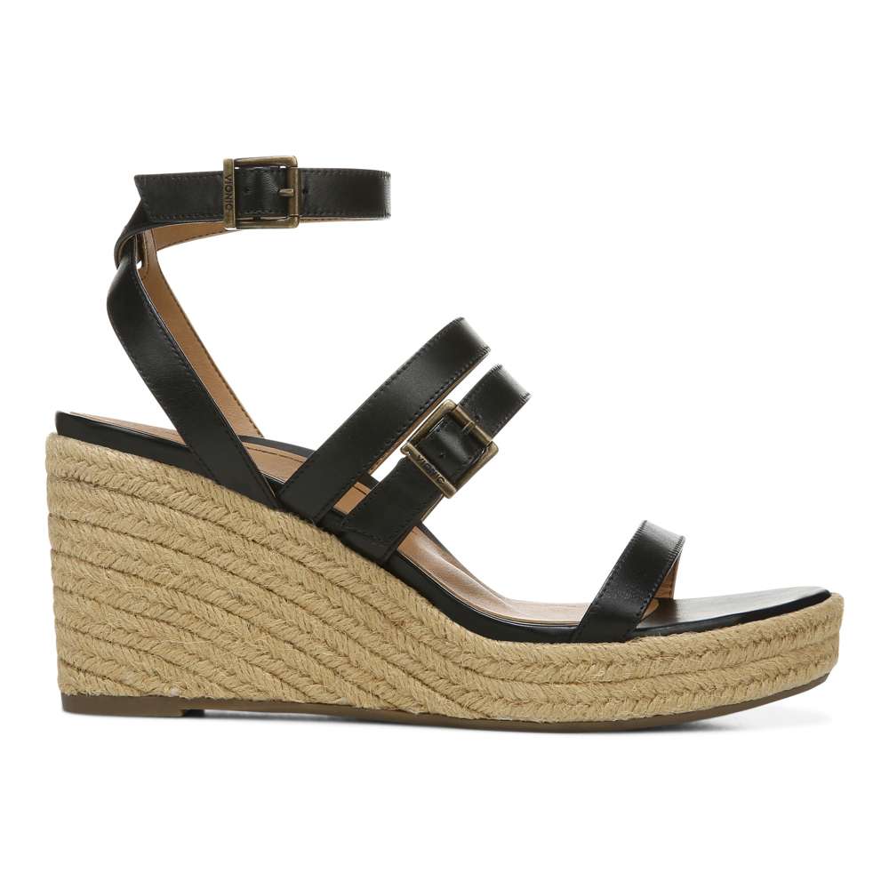 Sabina Wedge - Black