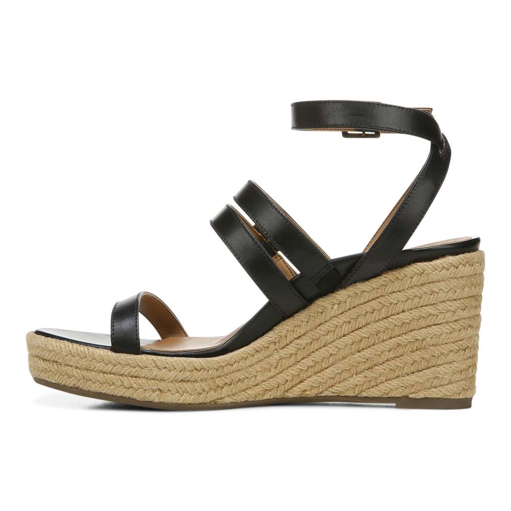 Sabina Wedge - Black