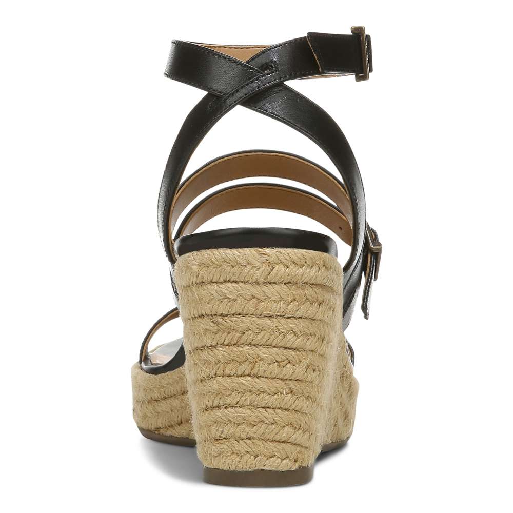 Sabina Wedge - Black