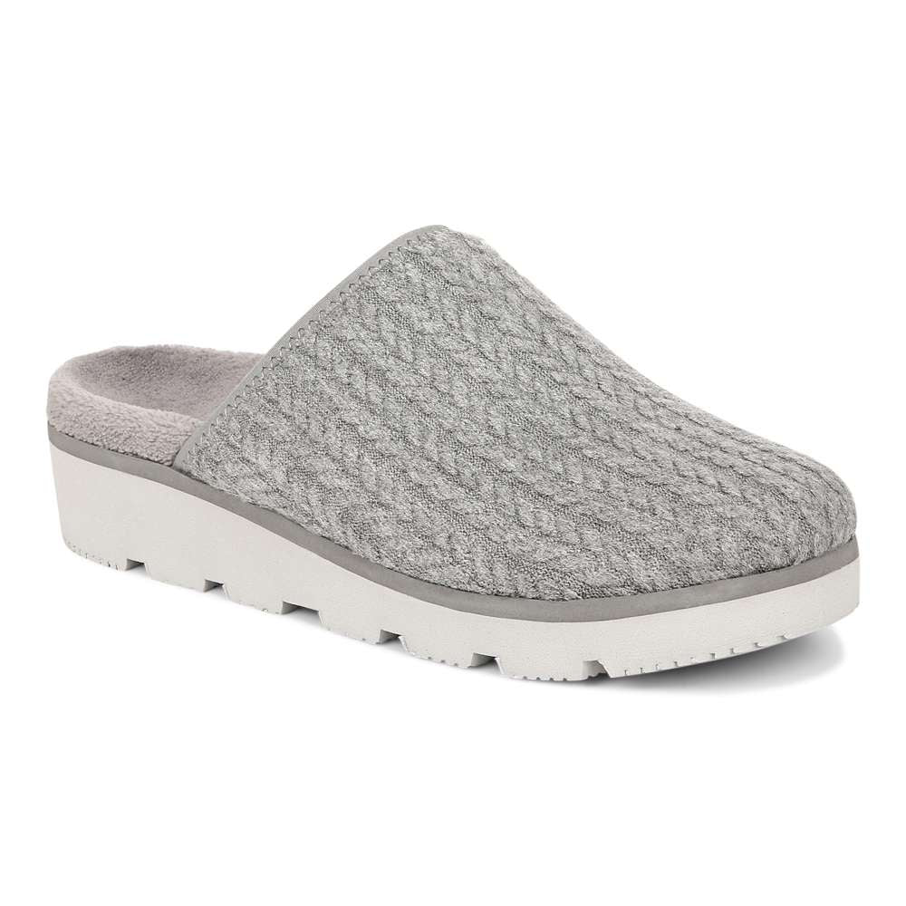 Sakura Mule Slipper - Slate
