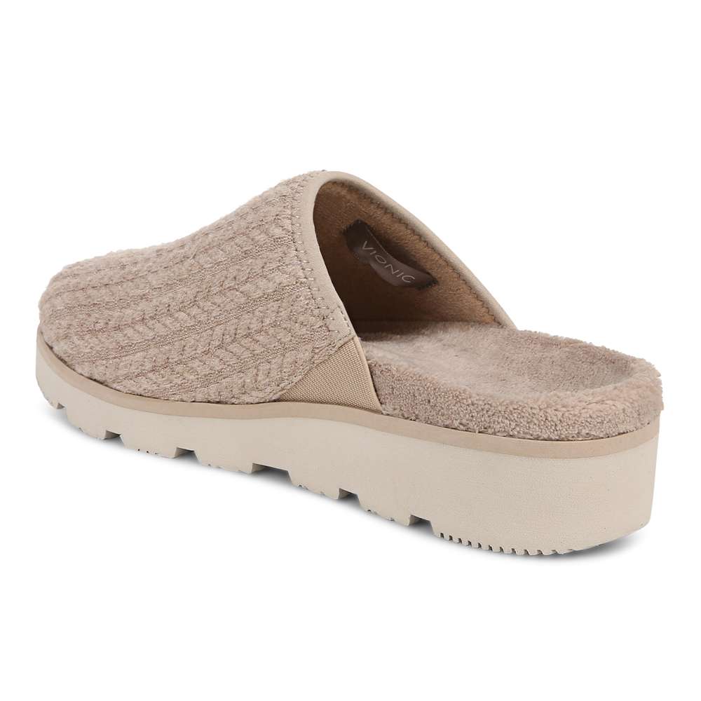 Sakura Mule Slipper - Wheat