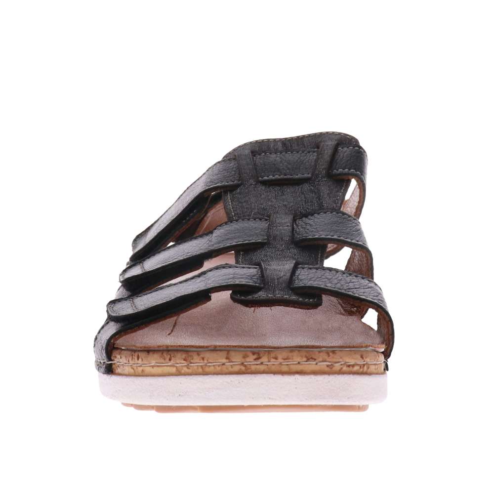 Santorini Gladiator Sandal - Black