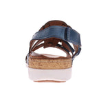 Santorini Gladiator Sandal - Denim