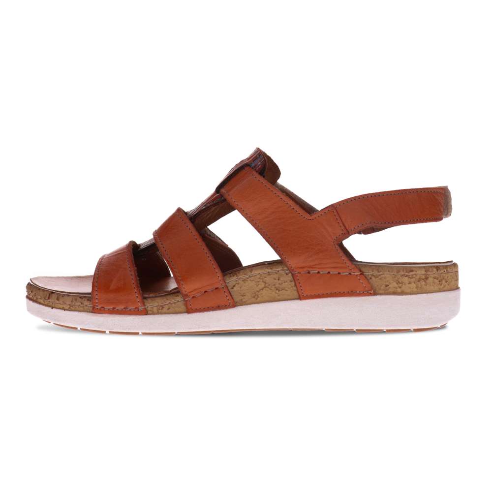 Santorini Gladiator Sandal - Mango