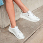 Sapporo Zip Casual Sneaker - White