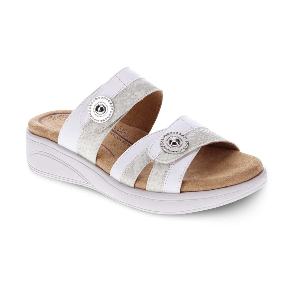 Sarah Slide - White
