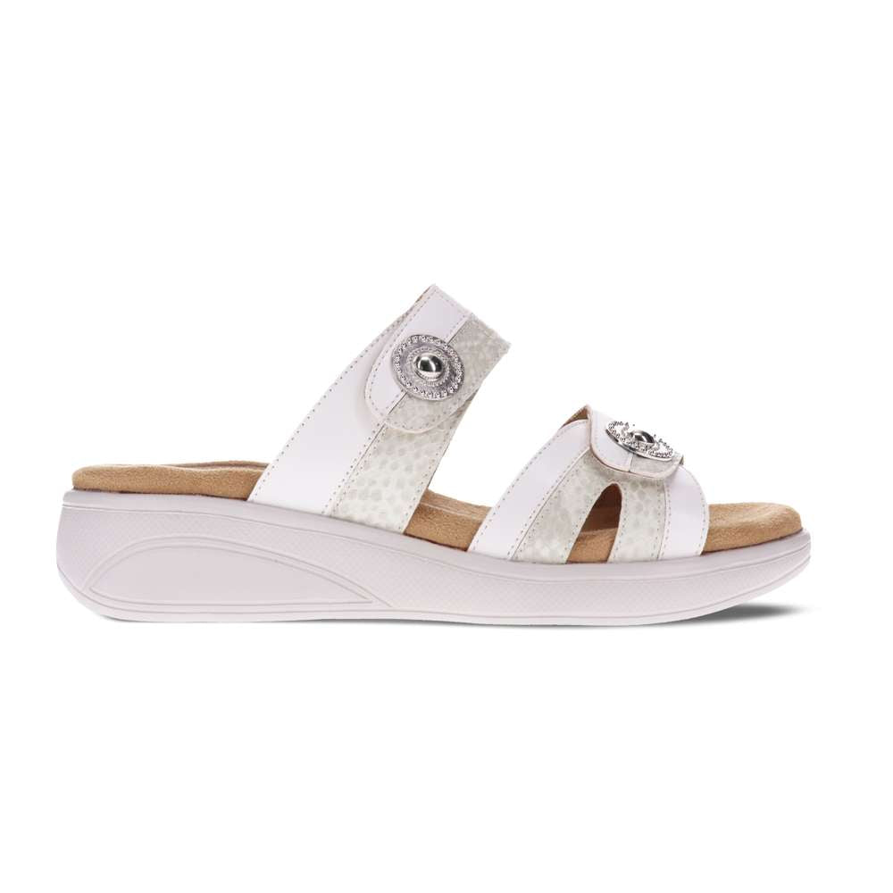 Sarah Slide - White