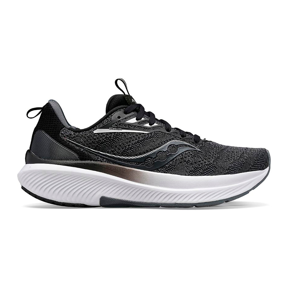 Saucony Men's Echelon 9 (WIDE) Black/White