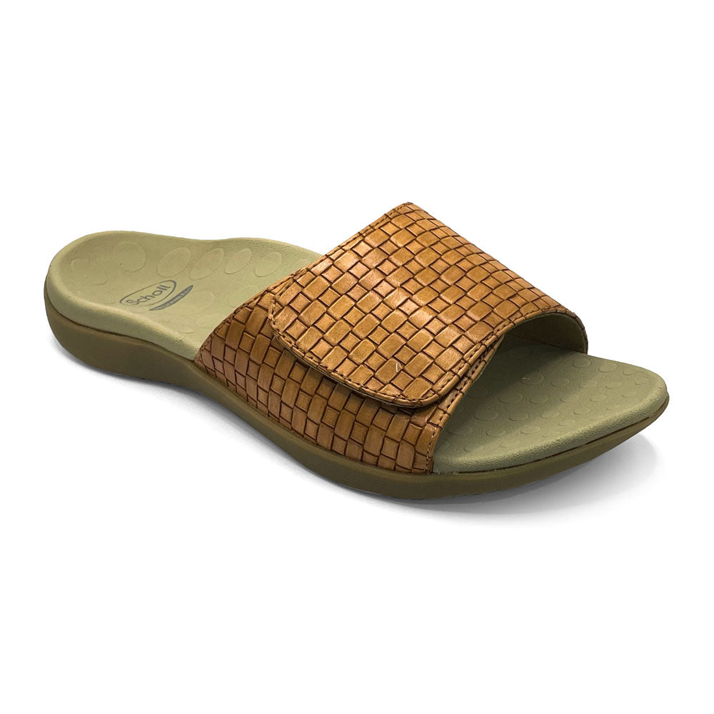 Scholl Orthaheel Women's Samos II Brown Brick