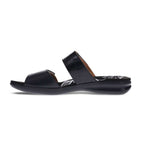 Seaside Slide - Black French/Croc