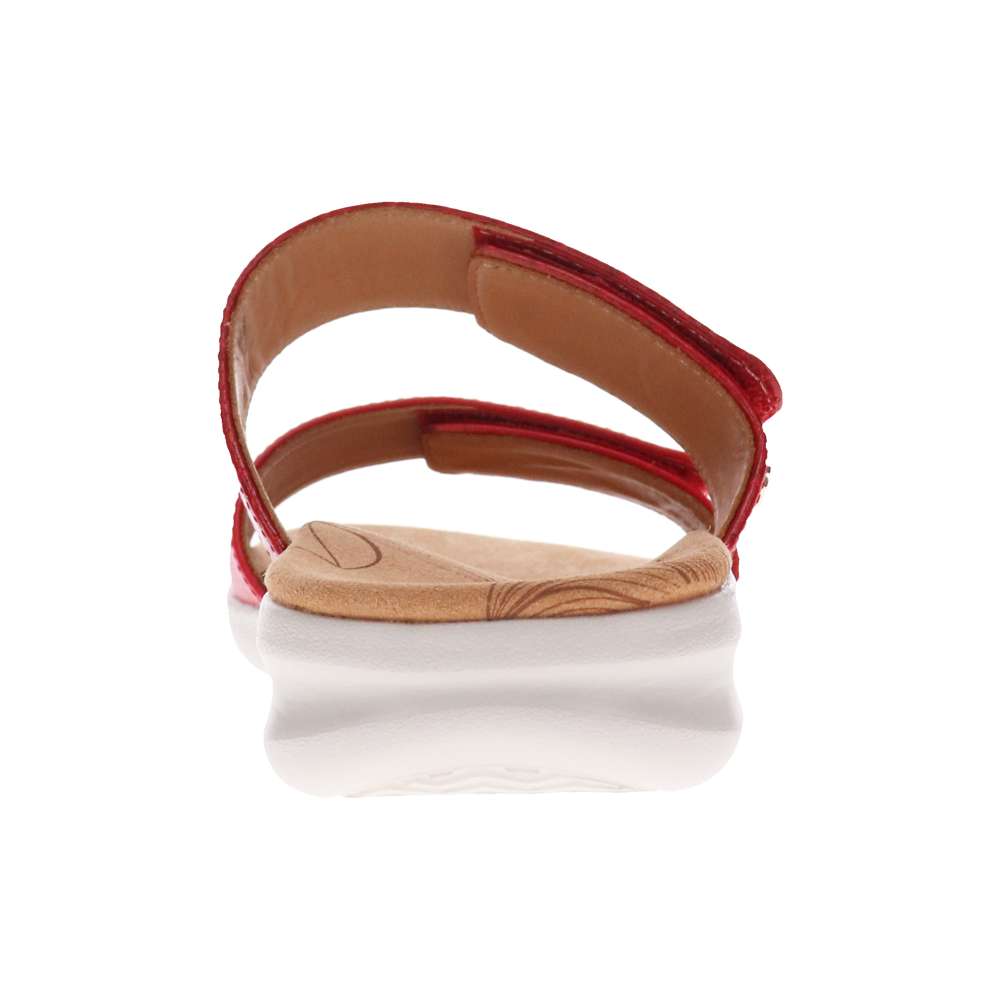 Seaside Slide - Red French/Croc