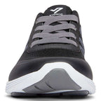 Shay Elastic Lace Sneaker - Black