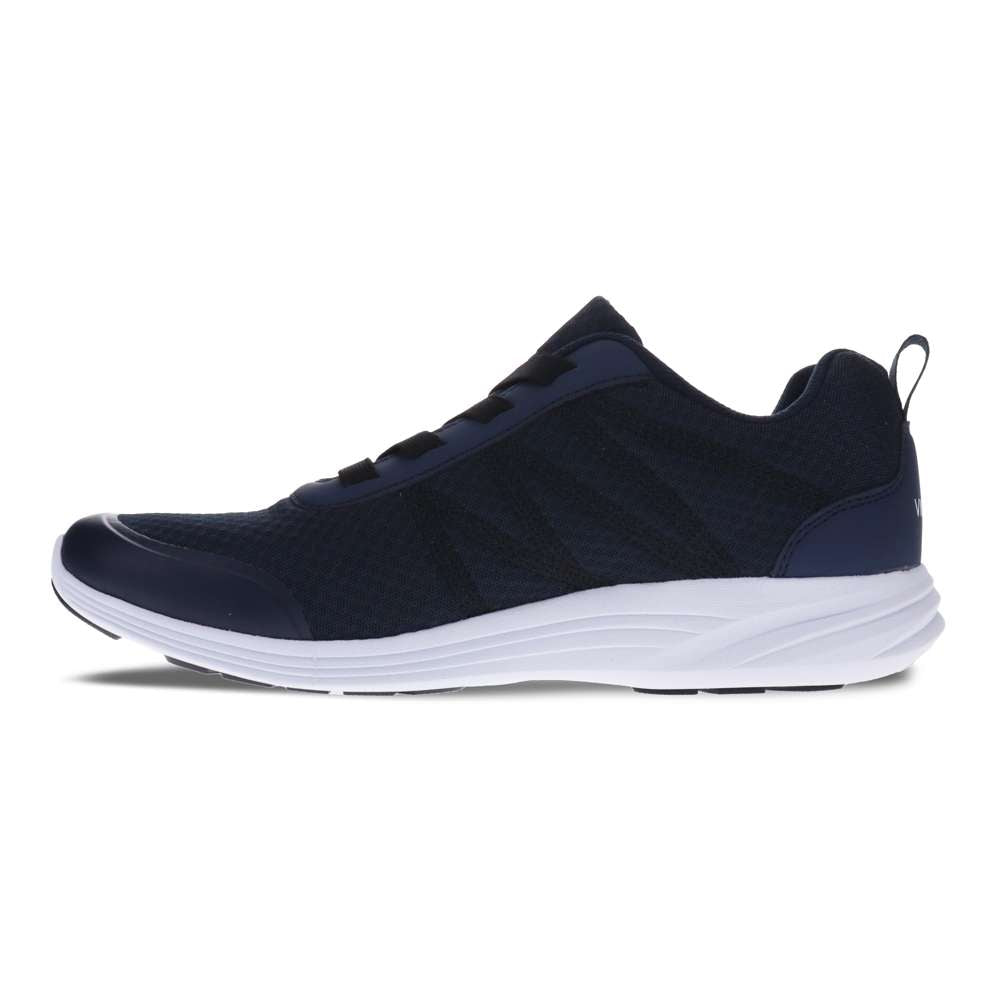 Shay Elastic Lace Sneaker - Navy