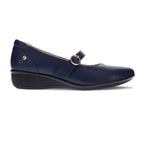Sicily Wedged Mary-Jane - Blue French