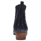 Siena Bootie - Black Lizard