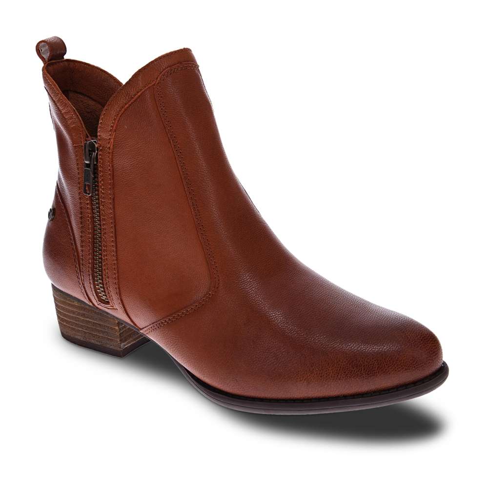 Siena Bootie - Cognac