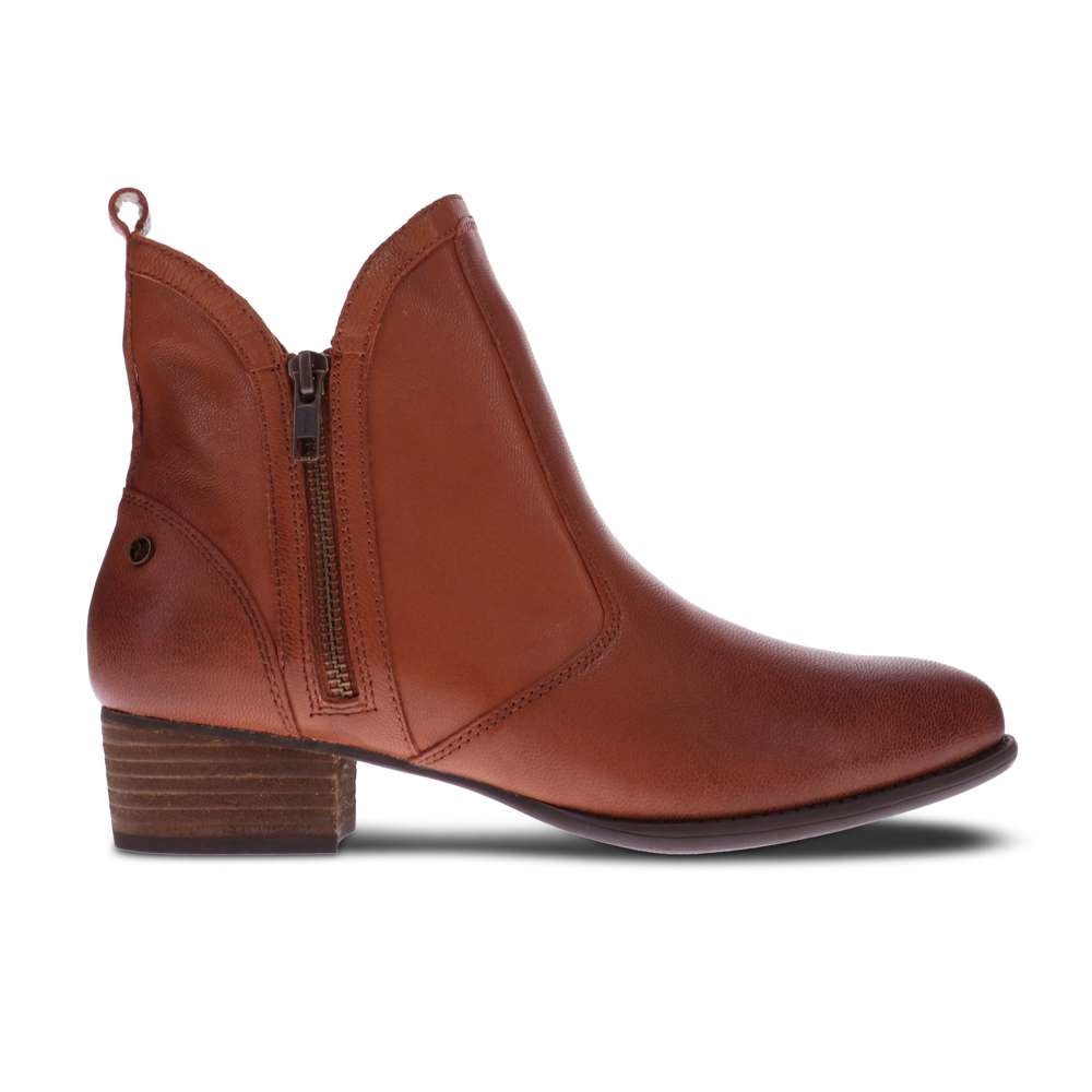Siena Bootie - Cognac