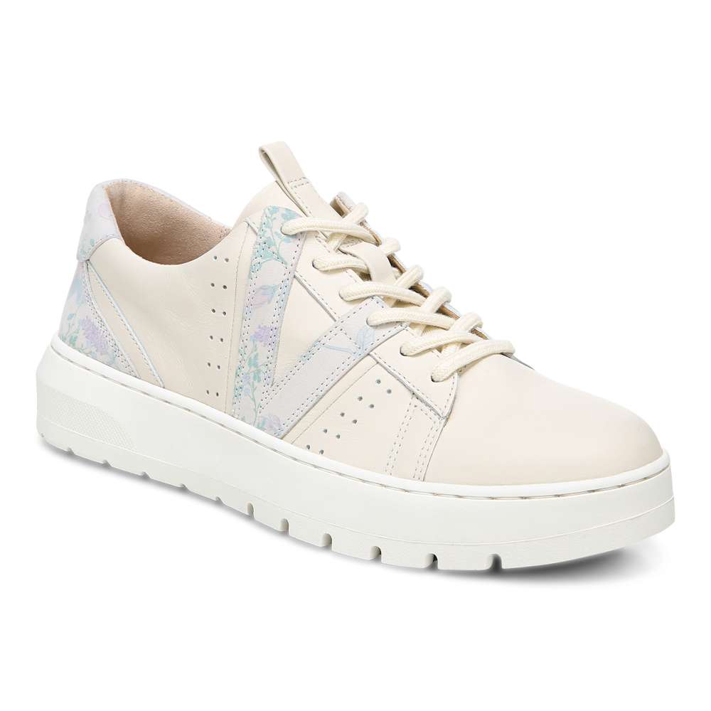 Simasa Sneaker - Cream Botanical