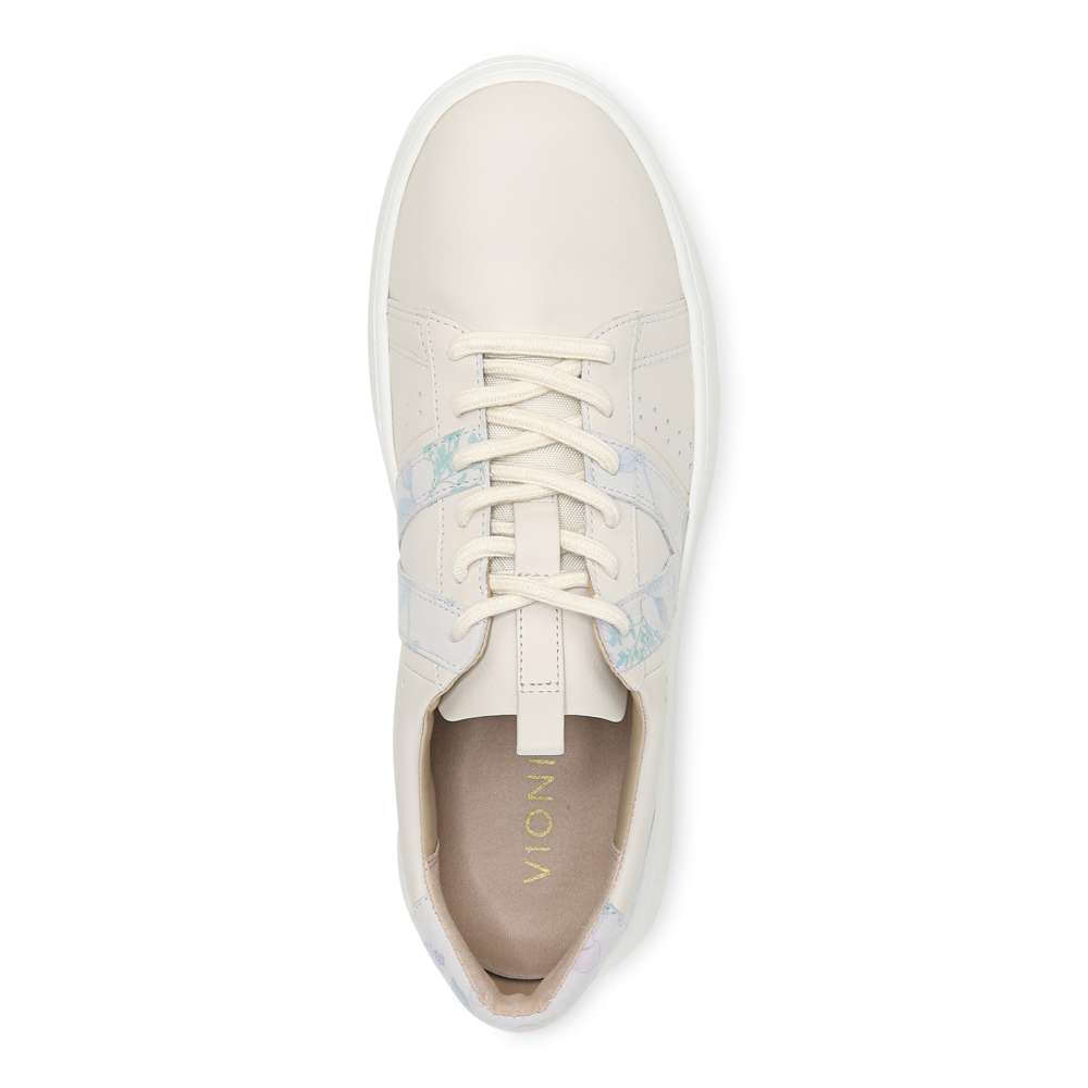 Simasa Sneaker - Cream Botanical