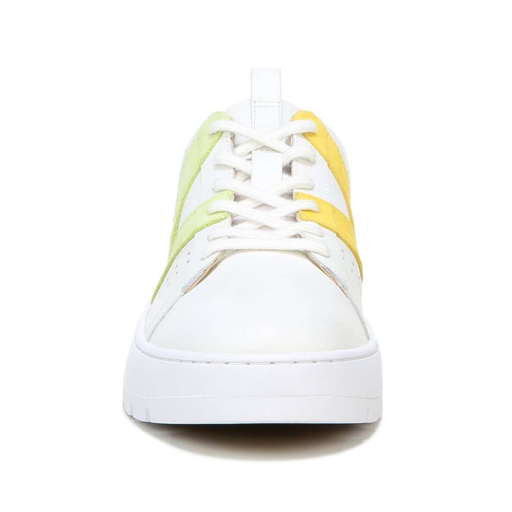 Simasa Sneaker - White Pale Lime
