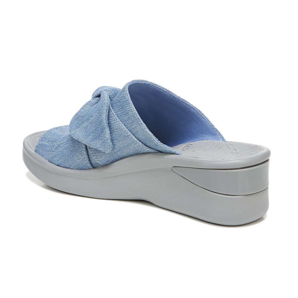 Smile Wedge - Denim
