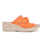 Smile Wedge - Orange Fabric